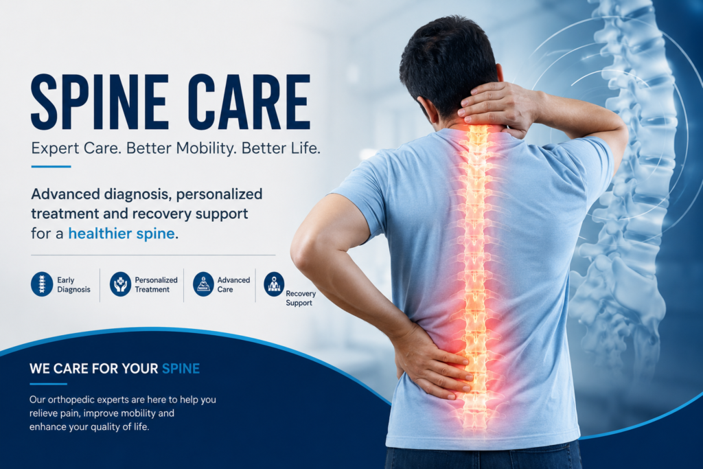 Spine Care at Vedant Orthopaedic: Expert Care for a Healthier Spine